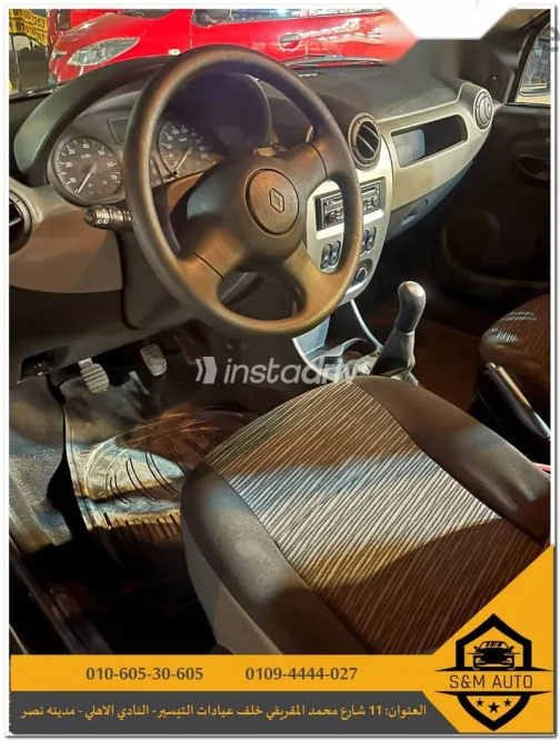 Renault Logan 2010 Black Used for Sale - 3