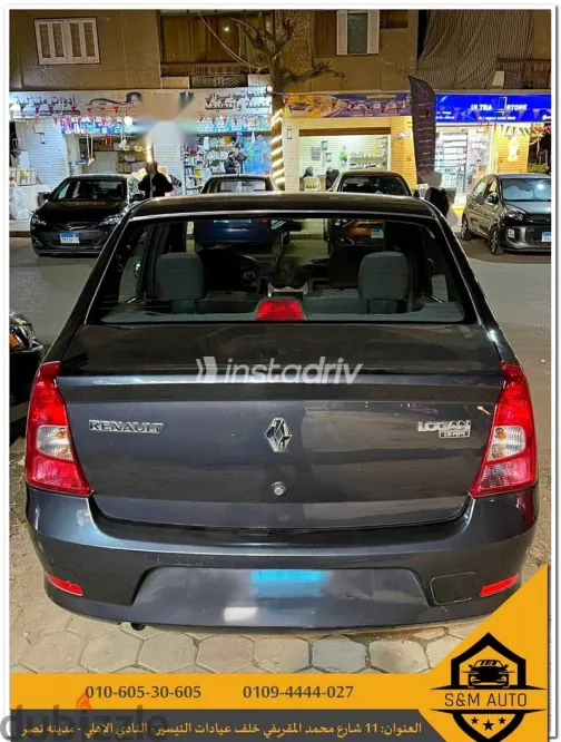 Renault Logan 2010 Black Used for Sale - 5