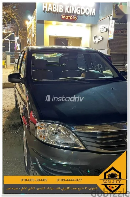 Renault Logan 2010 Black Used for Sale - 6