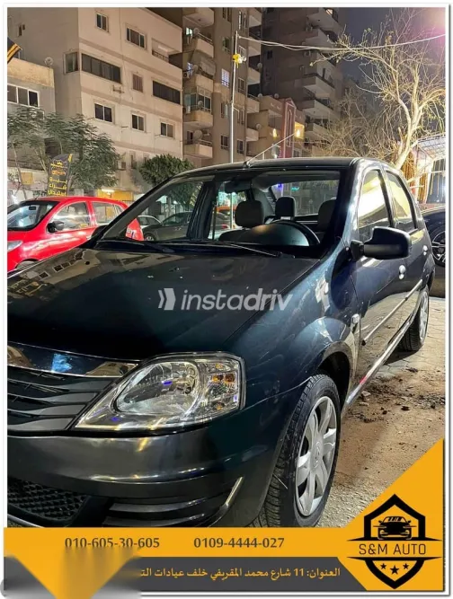 Renault Logan 2010 Black Used for Sale - 7