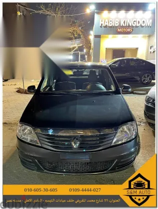 Renault Logan 2010 Black Used for Sale