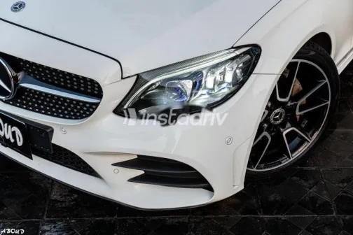 مرسيدس C 200 2019 أبيض مستعملة للبيع - 4