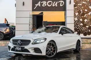 مرسيدس C 200 2019 أبيض مستعملة للبيع