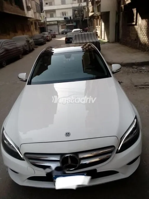 مرسيدس C 180 2019 أبيض مستعملة للبيع - 4