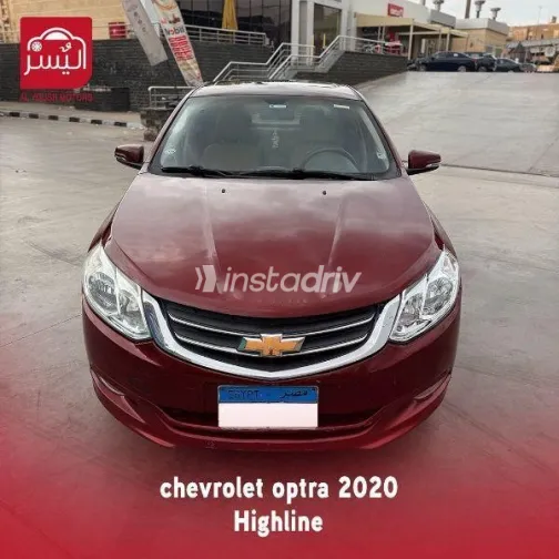 شيفروليه أوبترا 2020 أحمر غامق مستعملة للبيع - 1