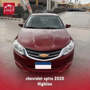 Chevrolet Optra 2020 Dark Red Used for Sale