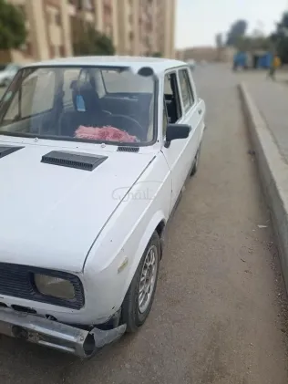 فيات 128 1985 أبيض مستعملة للبيع