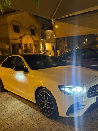 Mercedes E 200 2021 White Used for Sale