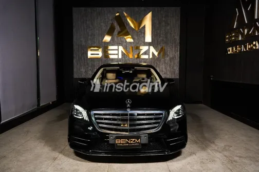 Mercedes S 560 2019 Black Used for Sale - 1