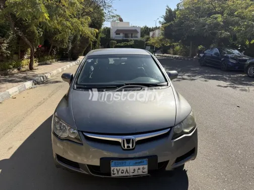 Honda Civic 2007 Gray Used for Sale - 3