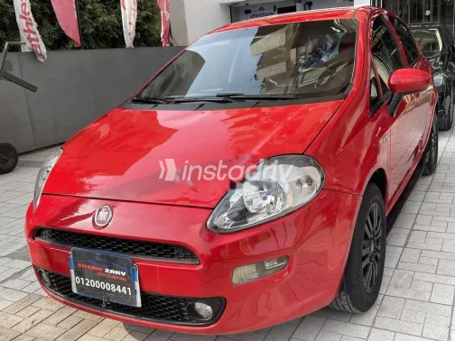 فيات بونتو 2019 أحمر مستعملة للبيع - 3