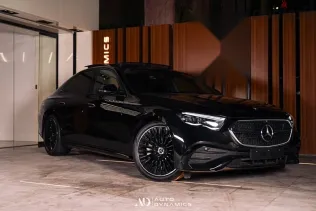 مرسيدس E 200 2026 أسود جديدة للبيع