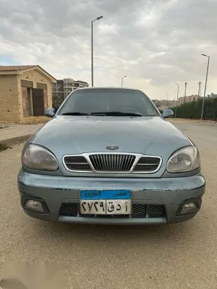 دايو لانوس 2008 أزرق غامق مستعملة للبيع