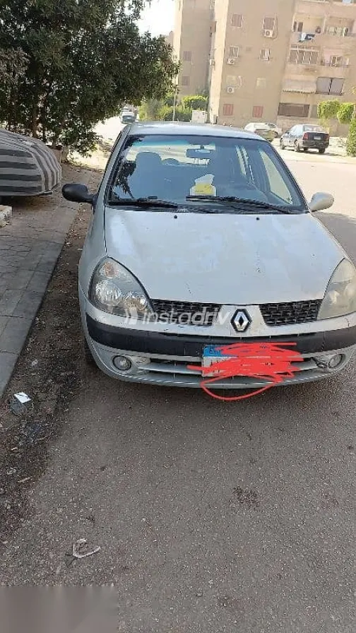 رينو كليو 2002 فضي مستعملة للبيع - 8