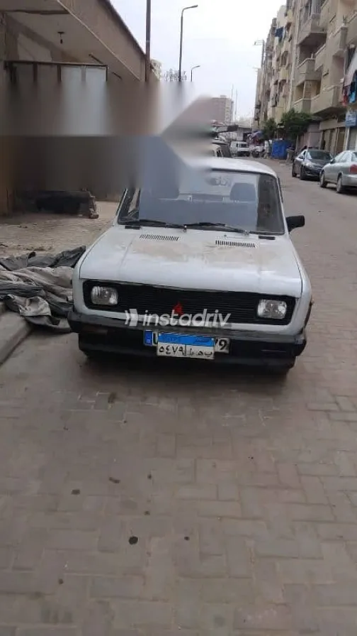 فيات 128 1983 أبيض مستعملة للبيع - 3