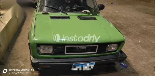 فيات 128 1977 أخضر مستعملة للبيع - 4