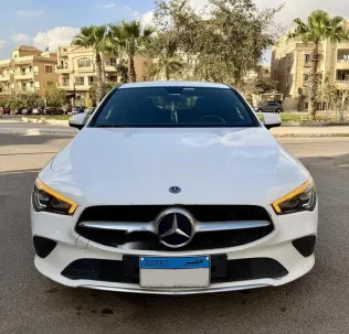 مرسيدس CLA 180 2020 أبيض مستعملة للبيع