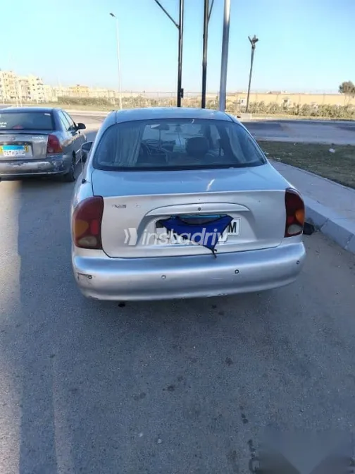 دايو لانوس 2008 فضي مستعملة للبيع - 3