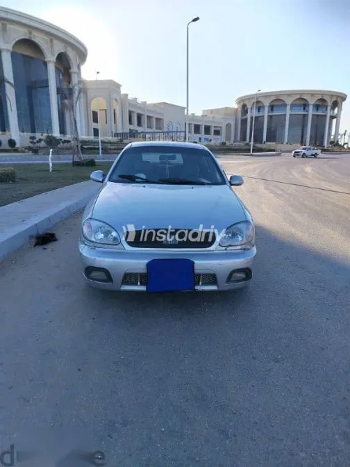 دايو لانوس 2008 فضي مستعملة للبيع - 7