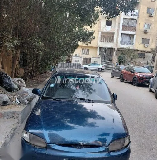 هيونداي اكسنت 2006 أزرق غامق مستعملة للبيع - 7