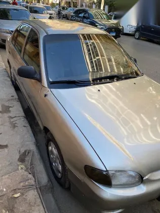 هيونداي اكسنت 2006 فضي مستعملة للبيع