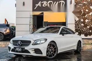 مرسيدس C 200 2019 أبيض مستعملة للبيع