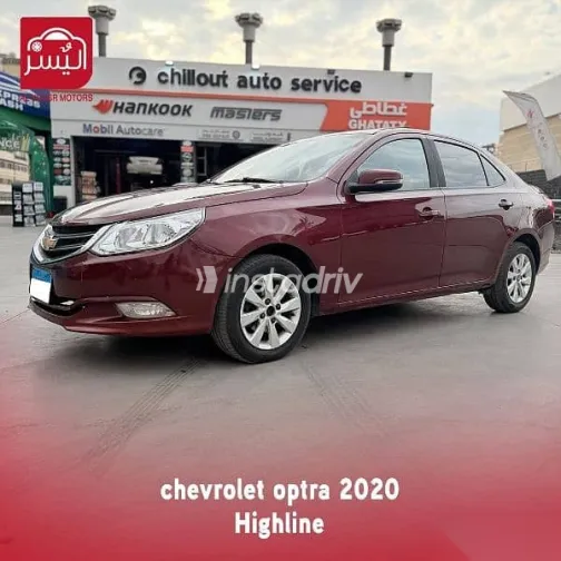 Chevrolet Optra 2020 Burgundy Used for Sale - 2
