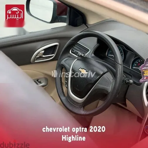 Chevrolet Optra 2020 Burgundy Used for Sale - 9