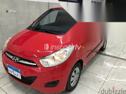 هيونداي I10 2012 أحمر مستعملة للبيع - 1