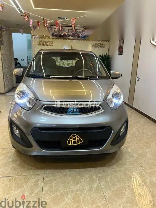كيا بيكانتو 2014 بني مستعملة للبيع - 3