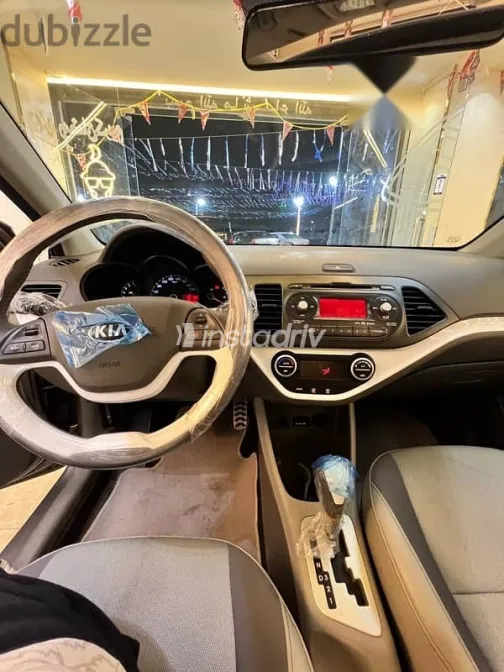 كيا بيكانتو 2014 بني مستعملة للبيع - 5