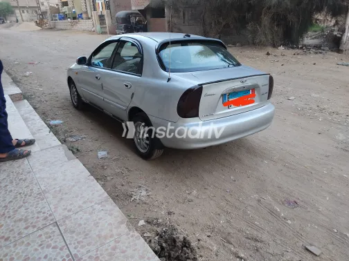 دايو لانوس 2001 أبيض مستعملة للبيع - 4