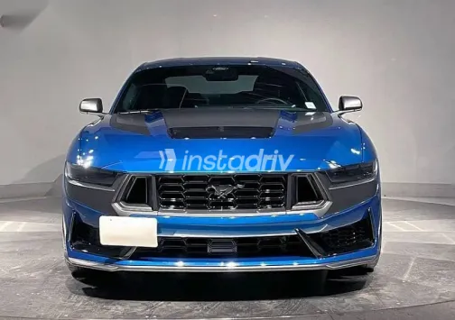 فورد موستانج 2024 أزرق غامق مستعملة للبيع - 2