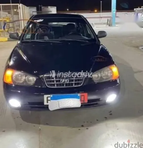 هيونداي افانتي 2002 أسود مستعملة للبيع - 1