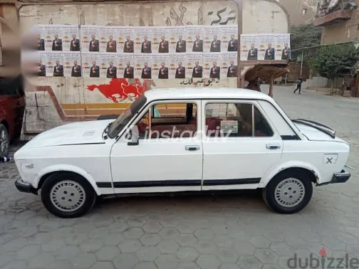 فيات 128 1973 أبيض مستعملة للبيع - 6
