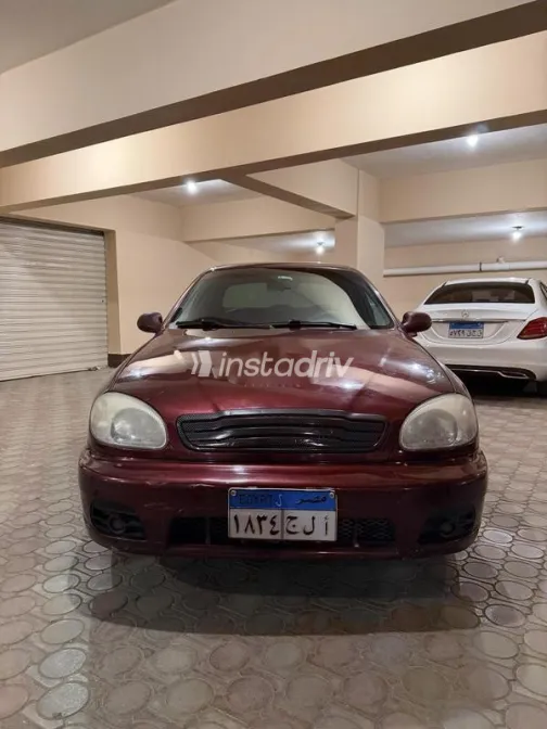 شيفروليه لانوس 2014 أحمر غامق مستعملة للبيع - 1