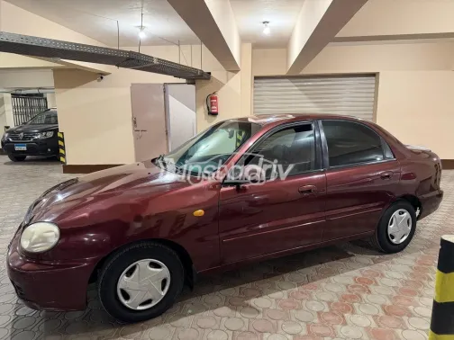 شيفروليه لانوس 2014 أحمر غامق مستعملة للبيع - 3