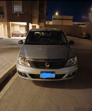 رينو لوجان 2010 فضي مستعملة للبيع