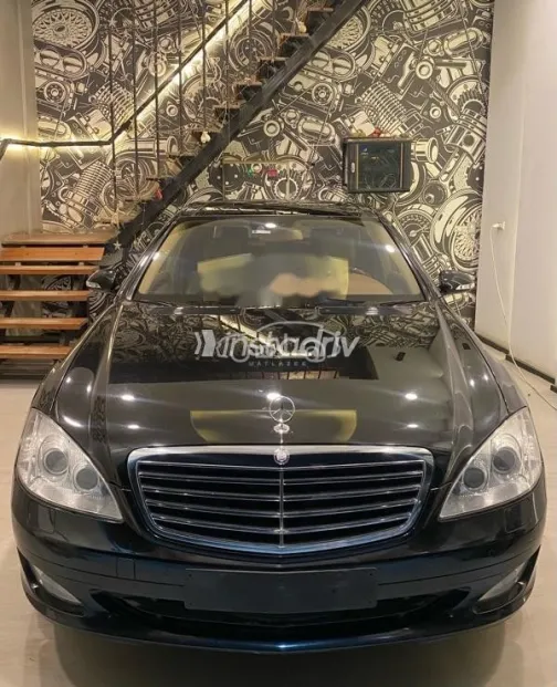 Mercedes S 500 2007 Black Used for Sale - 2