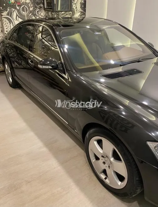 Mercedes S 500 2007 Black Used for Sale - 4