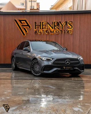 مرسيدس C 180 2025 رمادي جديدة للبيع