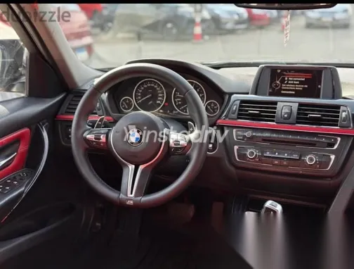بي ام دبليو 316 2015 أسود مستعملة للبيع - 4