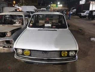 فيات 128 1975 أبيض مستعملة للبيع