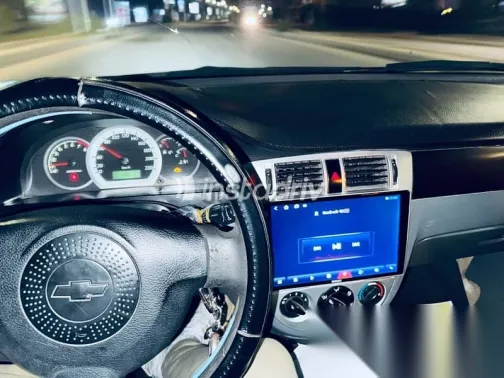 شيفروليه أوبترا 2008 أسود مستعملة للبيع - 4