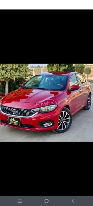 فيات تيبو 2019 أحمر مستعملة للبيع