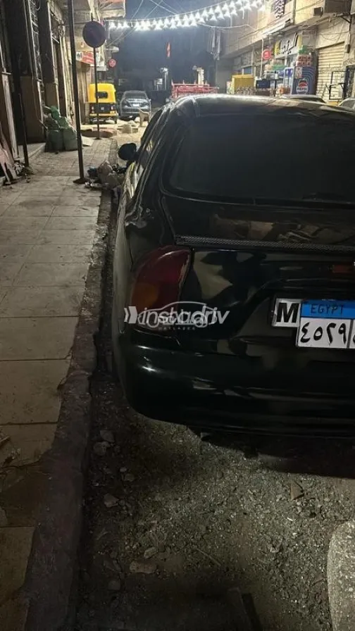 دايو لانوس 2 2001 أسود مستعملة للبيع - 4