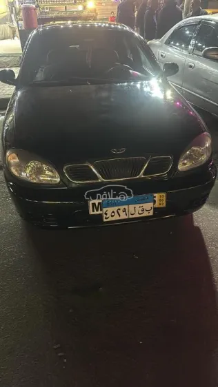 دايو لانوس 2 2001 أسود مستعملة للبيع