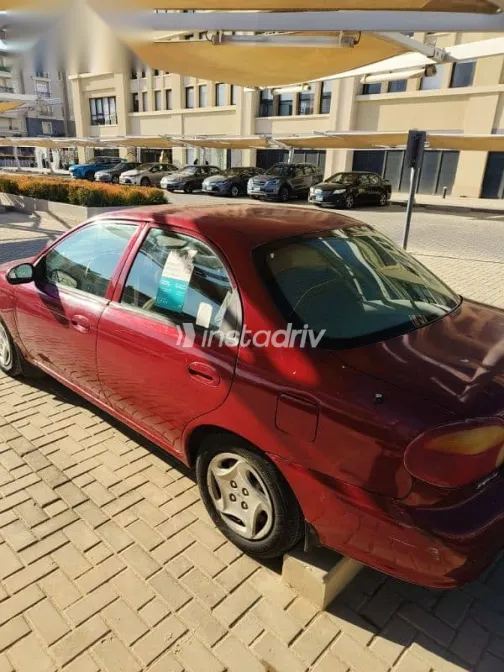 Kia Sephia 2000 Burgundy Used for Sale - 1