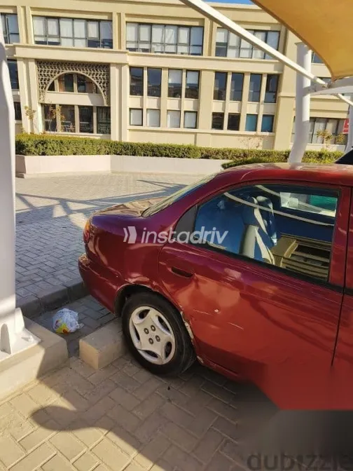 Kia Sephia 2000 Burgundy Used for Sale - 2