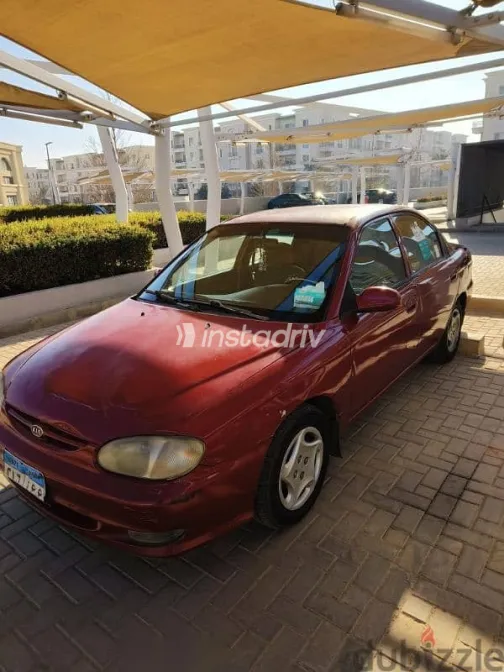 Kia Sephia 2000 Burgundy Used for Sale - 5